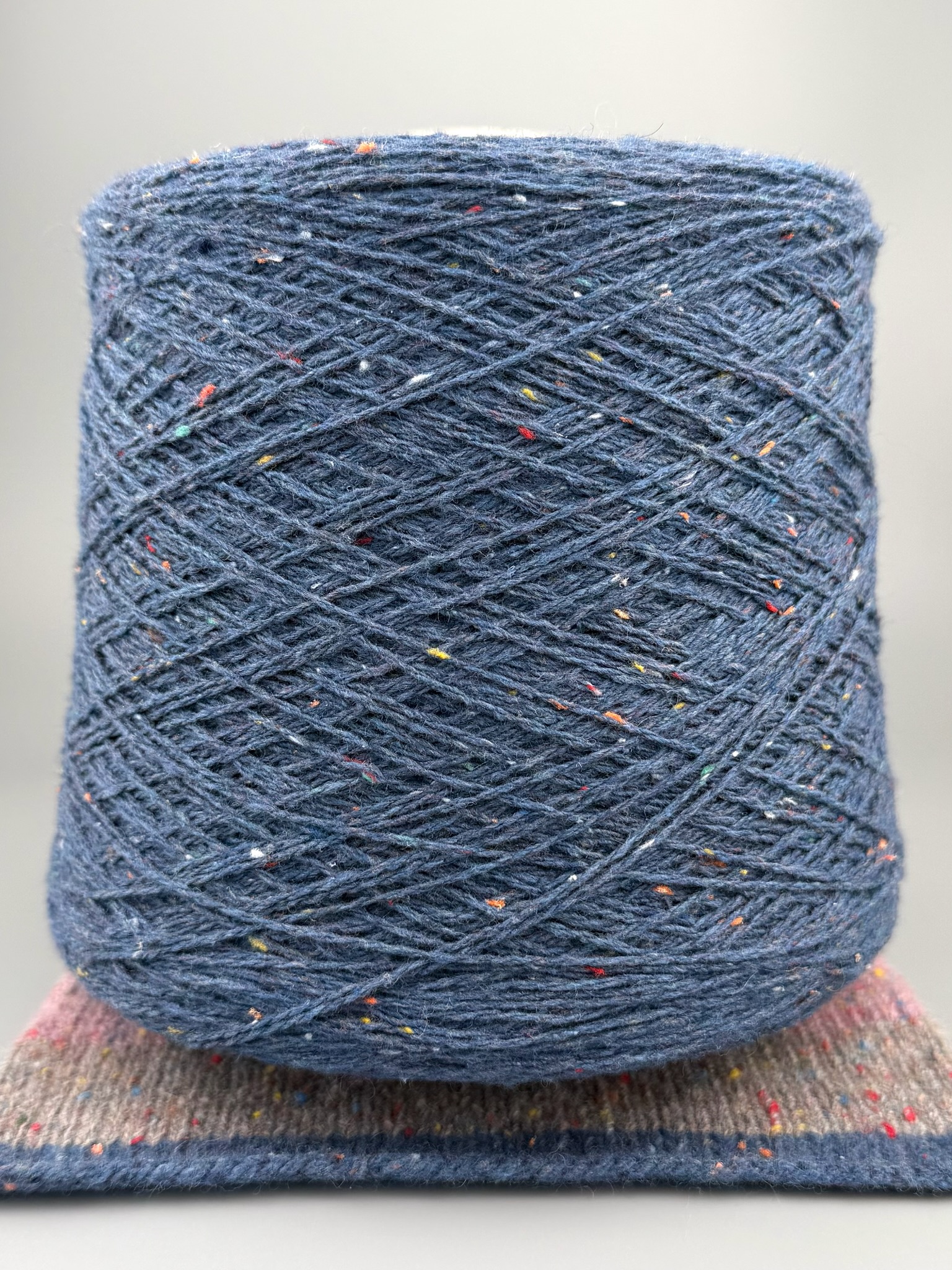 G&G Filati Tweedwool NM 3500 – Fil mérinos soie Bleu denim photo 2